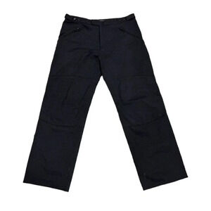 French Connection Black Thick Cargo Pants 36